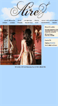 Mobile Screenshot of aire-salon.com